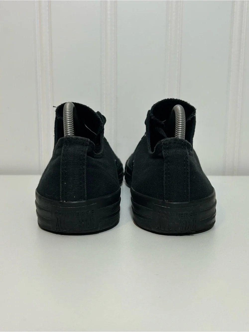 Converse ctas Low-Top Canvas Sneakers in triple Black